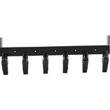 VEVOR Bucket Tooth Bar, 48in Inside Bucket Width Tractor Bucket Teeth, 9.84in Teeth Space Tooth Bar for Loader Bucket 23TF, Bolt on Tooth Bucket