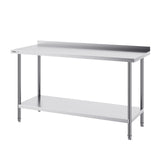 VEVOR 24 x 60 x 36 Inch Stainless Steel Work Table, Commercial Food Prep Worktable Heavy Duty Prep Worktable, Metal Work Table with Adjustable Height