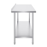 VEVOR 24 x 60 x 36 Inch Stainless Steel Work Table, Commercial Food Prep Worktable Heavy Duty Prep Worktable, Metal Work Table with Adjustable Height for Restaurant, Home and Hotel - Extra Image