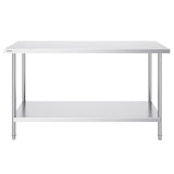 VEVOR Stainless Steel Work Prep Table Commercial Worktable Food Prep 24x60x34in - Extra Image