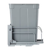 VEVOR Pullout Trash Can for Kitchen Cabinets, Garbage Waste Recycling Bin, Under Mount Waste Container, with Heavy Duty Metal Soft Close Sliding System and Door Kit, for Sink, Under Counter - Extra Image