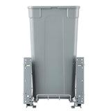 VEVOR Pullout Trash Can for Kitchen Cabinets, Garbage Waste Recycling Bin, Under Mount Waste Container, with Heavy Duty Metal Soft Close Sliding System and Door Kit, for Sink, Under Counter - Extra Image