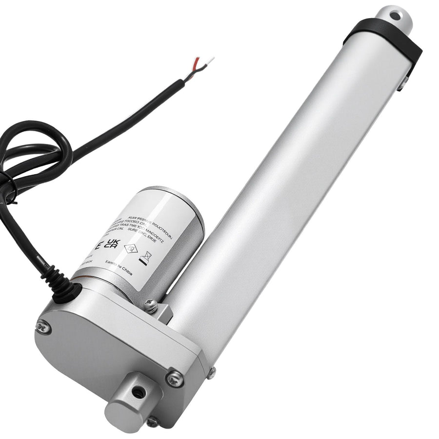 12V Linear Actuator, 203.2mm Stroke 15mm/s High-Speed 1000N Linear Motion Actuator - with IP54 Protection & Mounting Bracket for Lift Desk, Recliner Chairs, Window Door Opener
