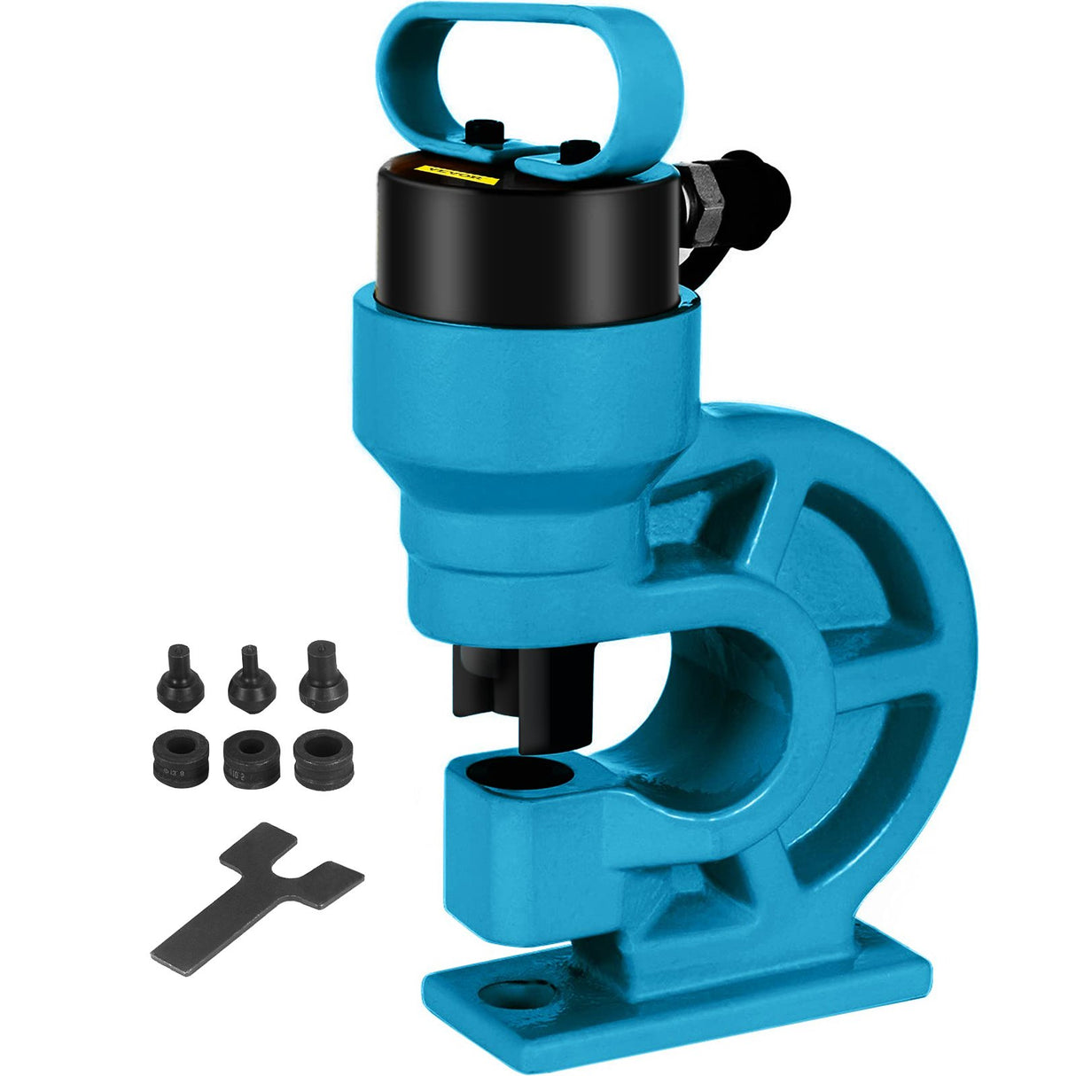 CH-60 Hydraulic Hole Punching Tool 31T Hole Digger Force Puncher Smooth Hole Puncher for Iron Plate Copper Bar Aluminum Stainless Steel