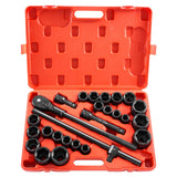 Impact Socket Set 3/4 Inches 27 Piece SAE 7/8 to 2 Inches and Metric 22 to 50 mm - Extra Image