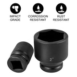 VEVOR Impact Socket Set 3/4 Inches 29 Piece Impact Sockets, 6-Point Sockets, Rugged Construction, CR-M0, 3/4 Inches Drive Socket Set Impact SAE 3/4