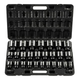 VEVOR Impact Socket Set 3/4 Inches 29 Piece Impact Sockets, 6-Point Sockets, Rugged Construction, CR-M0, 3/4 Inches Drive Socket Set Impact SAE 3/4