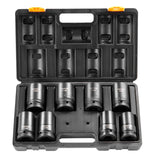 VEVOR Impact Sockets Set 8pcs 6-Point 1
