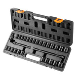 VEVOR Impact Sockets Set 29pcs 6-Point 3/8in Drive Bit Ratchet Tool Kit Case - Extra Image