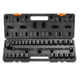 VEVOR Impact Sockets Set 29pcs 6-Point 3/8in Drive Bit Ratchet Tool Kit Case - Extra Image