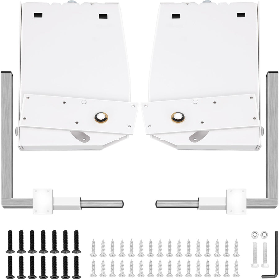 Murphy Mounting Wall Springs Mechanism, Heavy Duty Support Hardware DIY Kit, Bed Springs Mechanism Ideal for King Queen Bed (Vertical), White