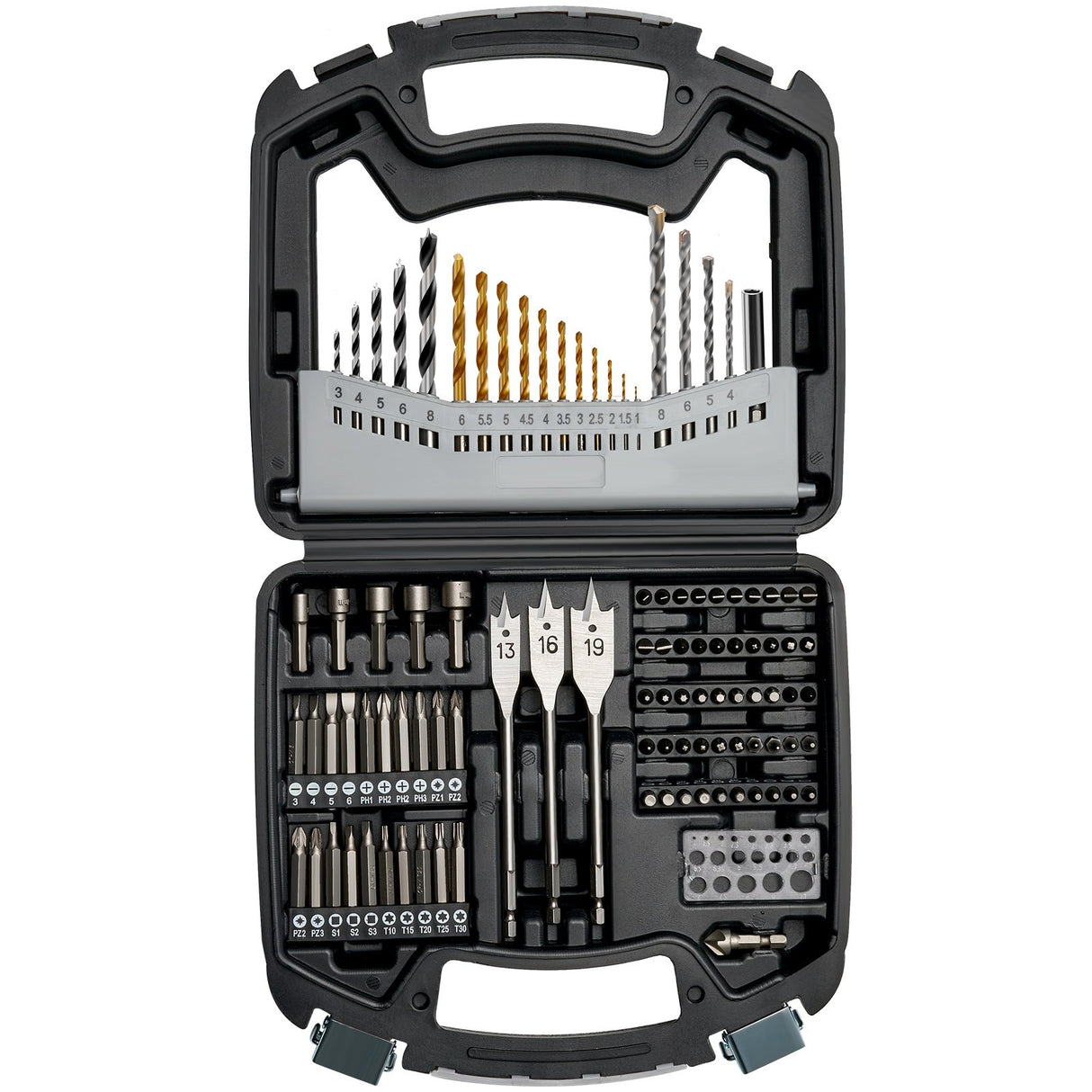 VEVOR Drill Bit Set 101PCS Screwdriver Bit Set with Carrying Case Multi-purpose
