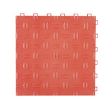 VEVOR Garage Tiles Interlocking 12x12 in 50 Pack Garage Flooring Tiles Red