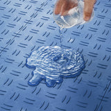 VEVOR Garage Tiles Interlocking 12x12 in 25 Pack Garage Flooring Tiles Blue