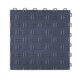 VEVOR Garage Tiles Interlocking, 12 x 12 x 0.53 inch 50 Pack Garage Floor Covering Tiles, Non-Slip Double-Sided Texture Garage Flooring Tiles, for Garages, Basements, Repair Shops, Graphite Gray - Extra Image