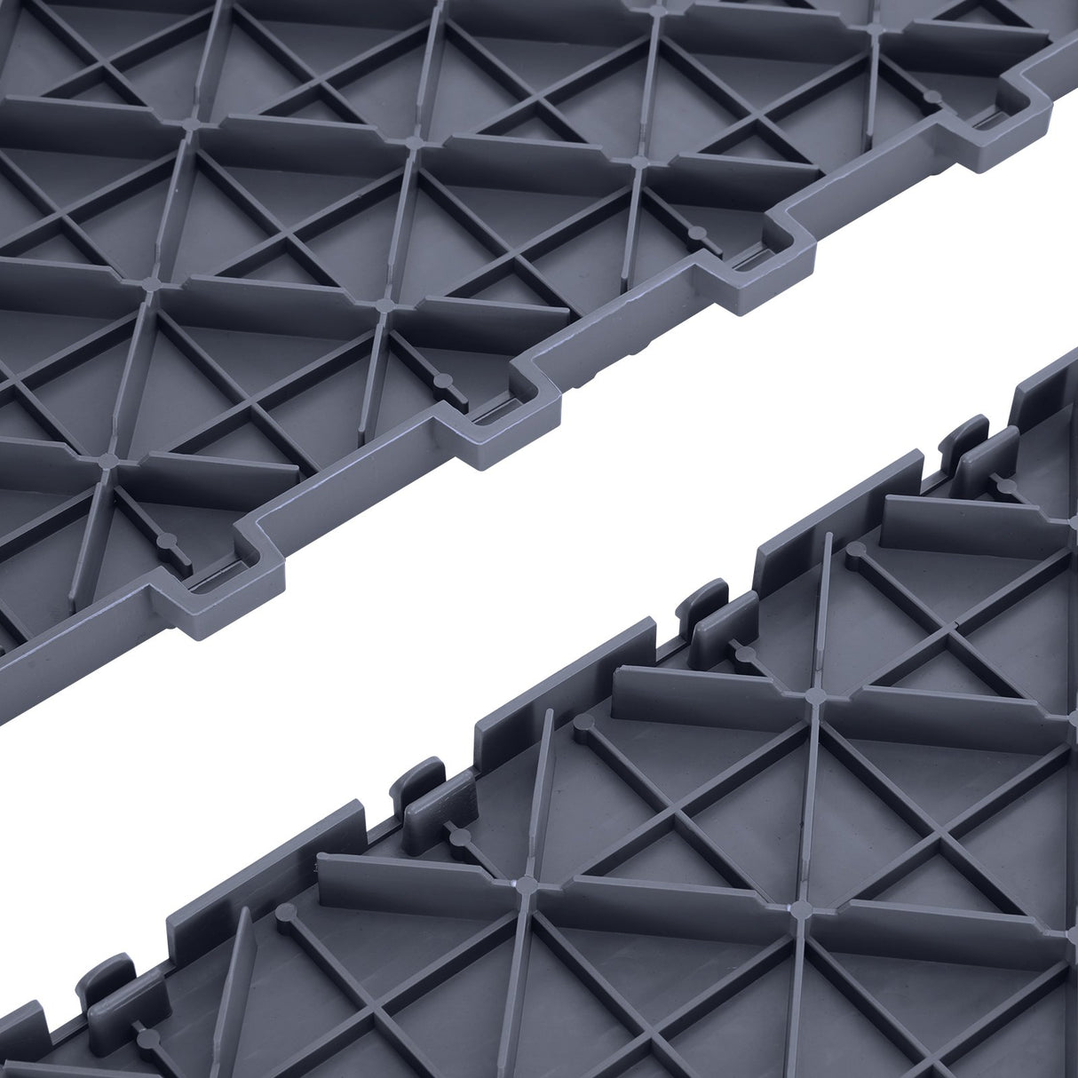 VEVOR Garage Tiles Interlocking, 12 x 12 x 0.53 inch 50 Pack Garage Floor Covering Tiles, Non-Slip D