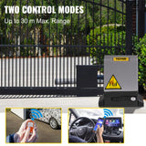 VEVOR Sliding Gate Opener, 1800 KG 4 m, Automatic Sliding Gate with 4 Remote Controllers & APP Control, Electric Rolling Driveway Slide Gate Motor,