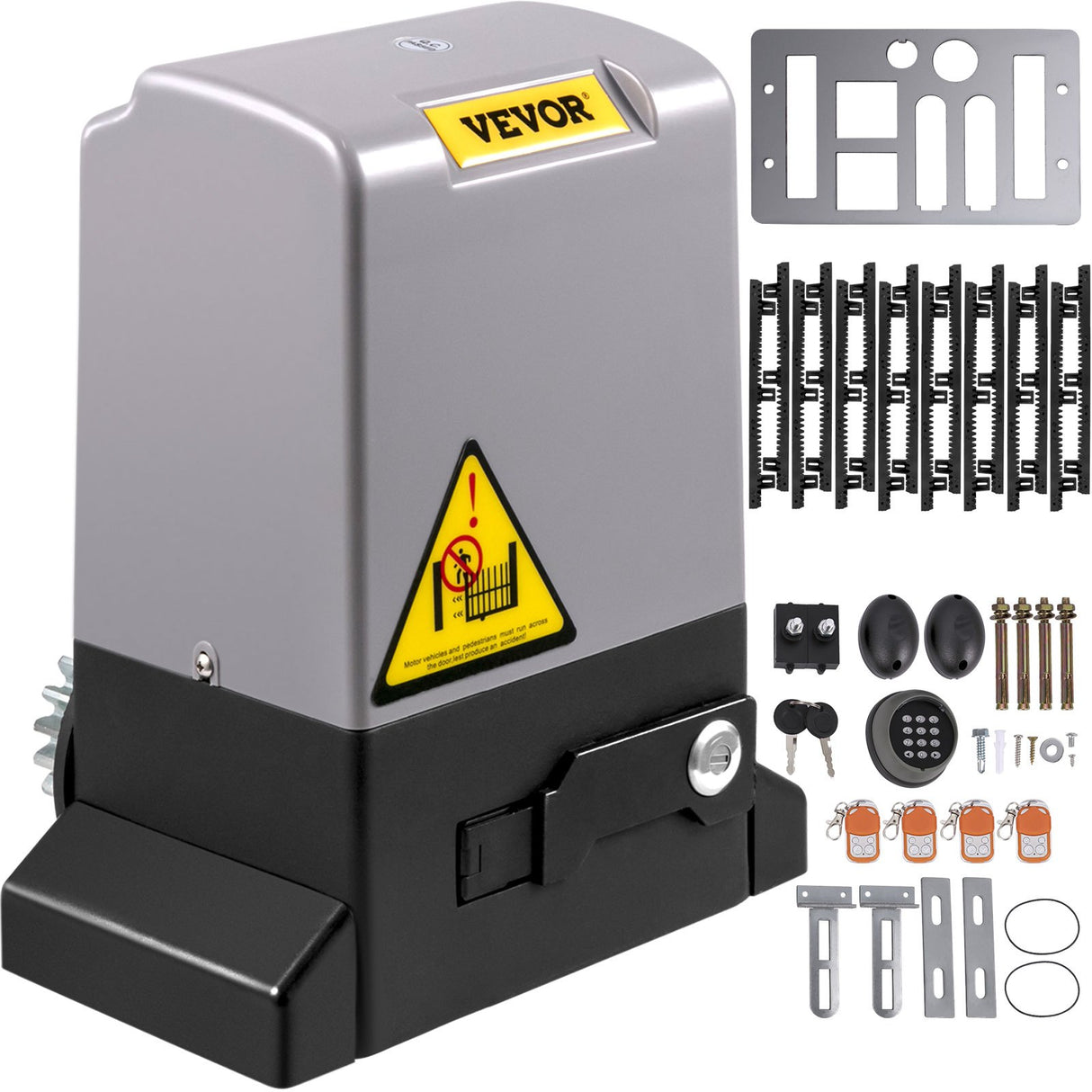 VEVOR Sliding Gate Opener Automatic Sliding Gate 1800 KG 4 Remote & APP Control
