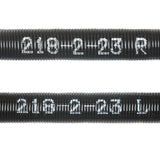 VEVOR Garage Door Torsion Springs Pair of 0.218 x 2 x 23inch with Winding Bars - Extra Image