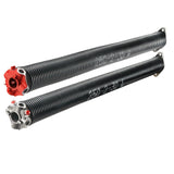 VEVOR Garage Door Torsion Springs, 16000 Cycles, Pair of 0.25 x 2 x 30inch, Garage Door Springs with Non-Slip Winding Bars, Mounting Tool and Gloves, Electrophoresis Coated, for Replacement
