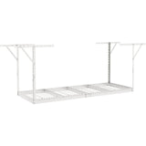 VEVOR Overhead Garage Storage Rack, 91.44x243.84cm Garage Ceiling Storage Racks, Heavy Duty Adjustable Cold Rolled Steel Racks for Garage Storage,