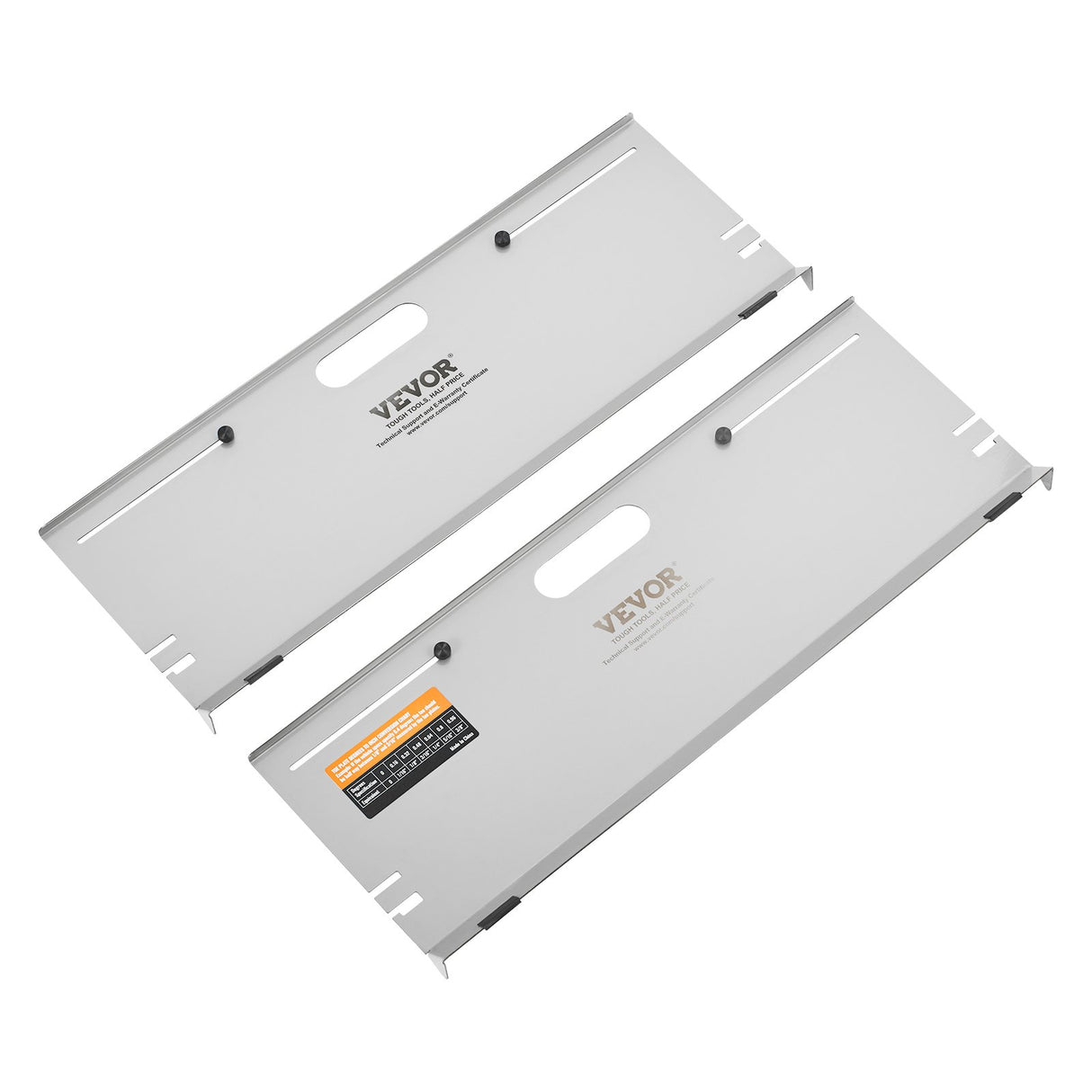 VEVOR Wheel Alignment Tool, 2-Pack Alignment Tool Toe Plates, Stainless Steel Toe Angle Measurement Tool Plate, 4 Alignment Rods and Magnetic Slots,
