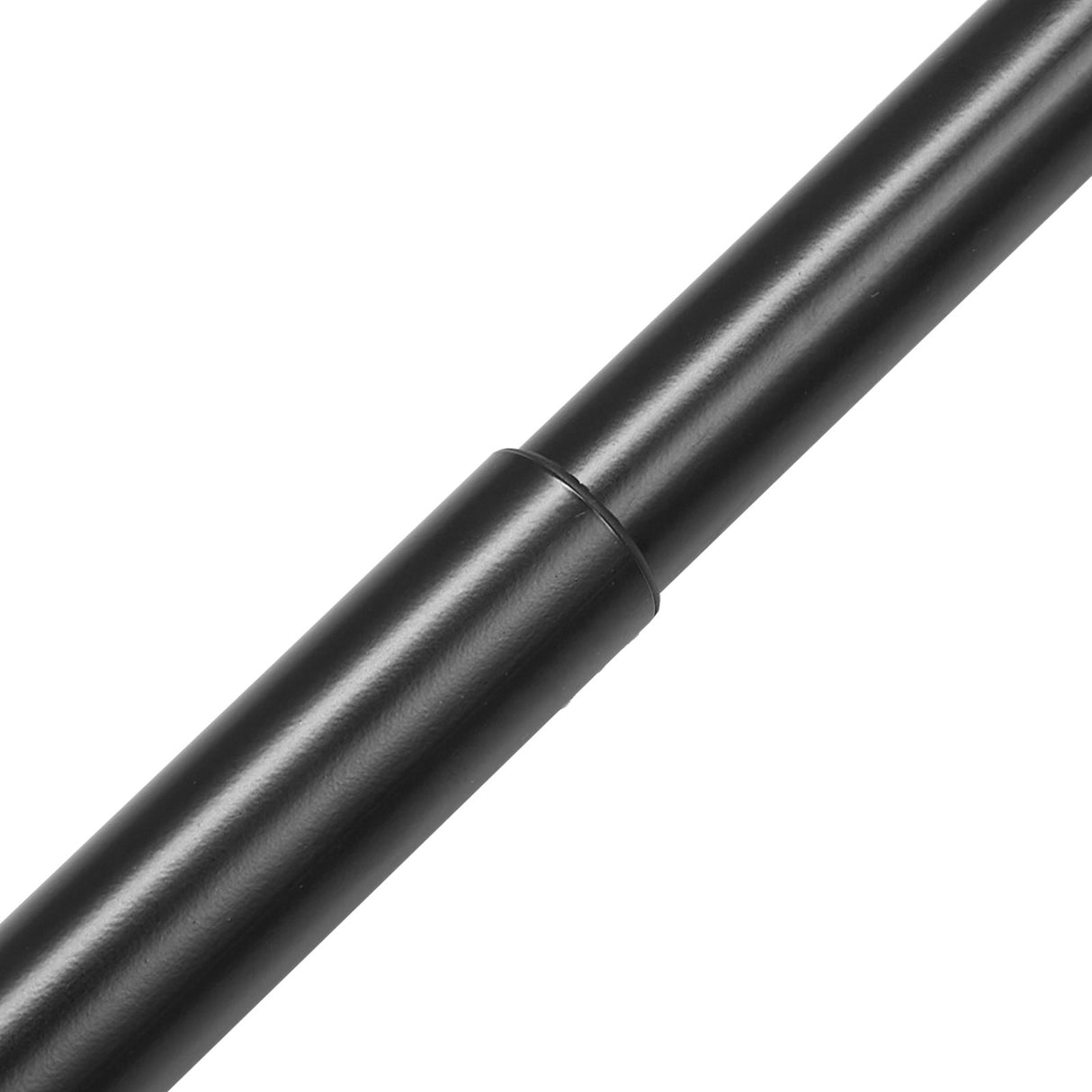 VEVOR Double Rod Curtain Rods, 36-72 inches(3-6ft) Adjustable Length, Black Double Curtain Rods with Round Finials, 1" and 3/4" Diameter, Double Window Drapery Rod for Sheer and Blackout Curtains