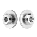 VEVOR 51Pack Cable Railing Kit 3.2mm Wheel Protector Sleeves, Bundle with Black Invisible 3.2mm Swage Tensioner and Terminal, Cable Railing Post