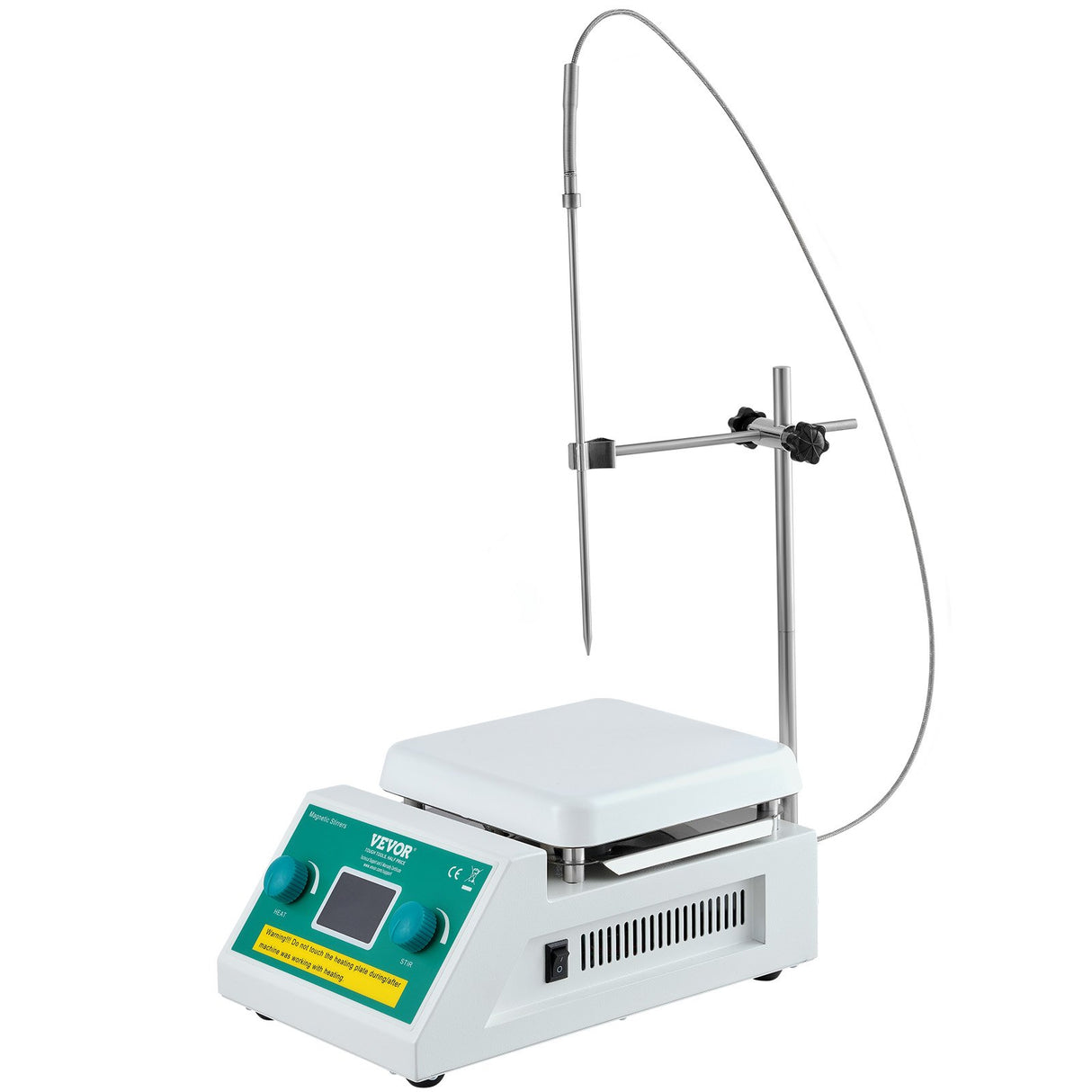 VEVOR Magnetic Stirrer Hot Plate Max 572°F/300°C Hot Plate Stirrer 0-2000 RPM