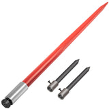 VEVOR Hay Spear 49" Bale Spear 3000 lbs Capacity, Bale Spike Quick Attach Square Hay Bale Spears, Red Coated Bale Forks, Bale Hay Spike with 2
