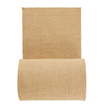 Burlap Fabric Roll, 355 mm x 45.7 m & 50 x 50 Density Wide Natural Burlap Fabric Rolls, Jute Fabric Burlap Tree Wrap Roll, for Decor, Crafts, Wedding, Gardening, Plant & Tree Winter Covering