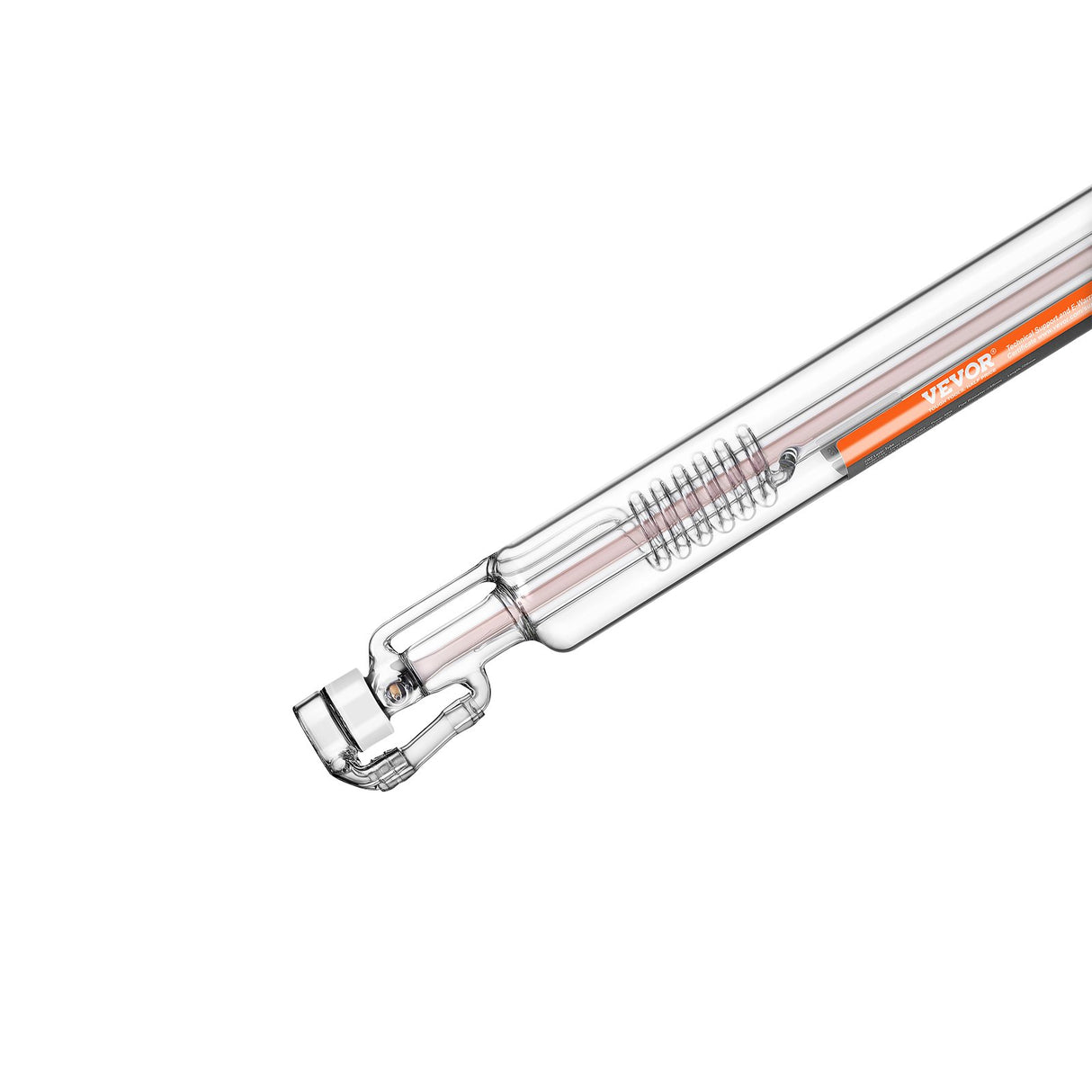 VEVOR Laser Tube, 40W CO2 Laser Tube for Laser Engraver and Cutter Machine, 720 mm Length, 50 mm Diameter, Glass Laser Cutting Tube with TEM00 Beam