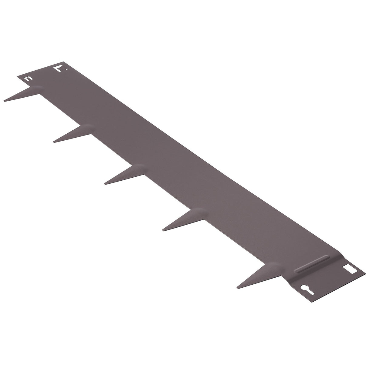 VEVOR Steel Landscape Edging, 5-pack Steel Garden Edging Borders, 39" L x 5" H Strips, Hammer-in Edging Border, Bendable Metal Landscape Edging for