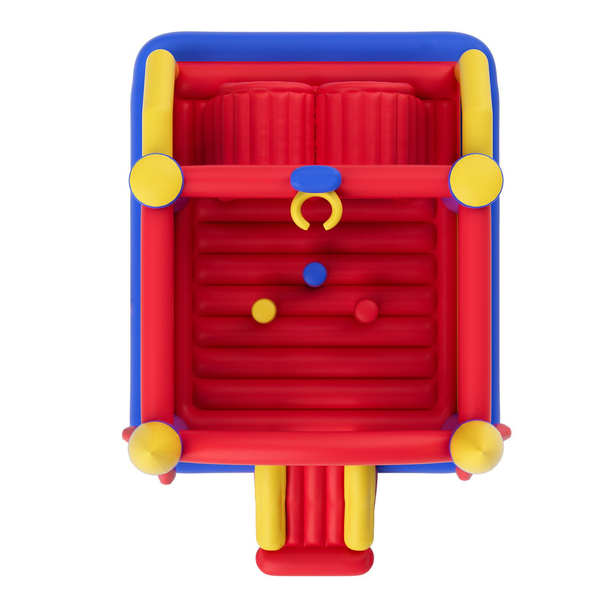 VEVOR Inflatable Bounce House, Outdoor High Quality Playhouse Trampoline, Jumping Bouncer with Blower, Slide, and Storage Bag, Family Backyard Bouncy