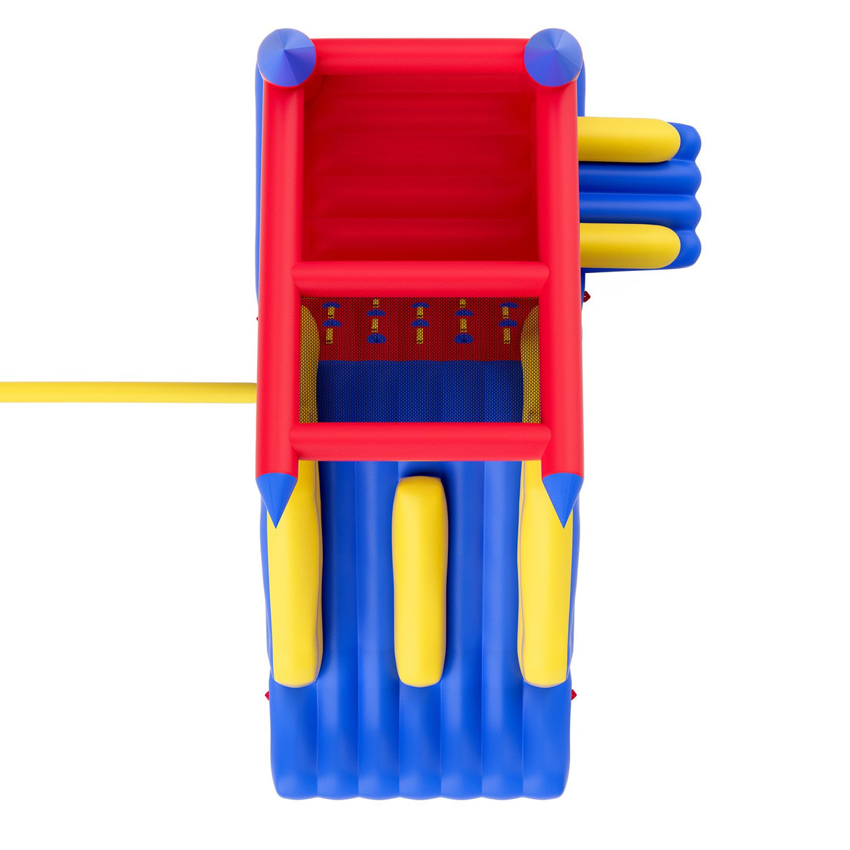 VEVOR Inflatable Bounce House, Outdoor High Quality Playhouse Trampoline, Jumping Bouncer with Blower, Slide, and Storage Bag, Family Backyard Bouncy
