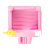 VEVOR Inflatable Bounce House, Indoor Outdoor Playhouse Trampoline, Kid Jumping Bouncer with Blower, Slide, Storage Bag, Family Backyard Bouncy Castle, for Girls Boys Ages 3_8 Years, 2.8x2.3x2.3m - Extra Image