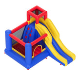 VEVOR Inflatable Bounce House, Outdoor High Quality Playhouse Trampoline, Jumping Bouncer with Blower, Slide, and Storage Bag, Family Backyard Bouncy Castle, for Kid Ages 3_8 Years, 3.4x2.6x2.3m - Extra Image