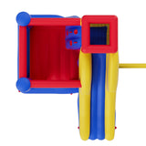 VEVOR Inflatable Bounce House, Outdoor High Quality Playhouse Trampoline, Jumping Bouncer with Blower, Slide, and Storage Bag, Family Backyard Bouncy Castle, for Kid Ages 3_8 Years, 3.4x2.6x2.3m - Extra Image
