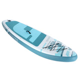 VEVOR Inflatable Stand Up Paddle Board, 3230 x 838 x 152 mm SUP Paddleboard, with Board Accessories, Pump, Paddle, Fin, Phone Bag, Backpack, Ankle