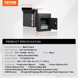 VEVOR Through The Wall Drop Box, Heavy Duty Steel Through the Wall Mailbox with 2.8-7.9