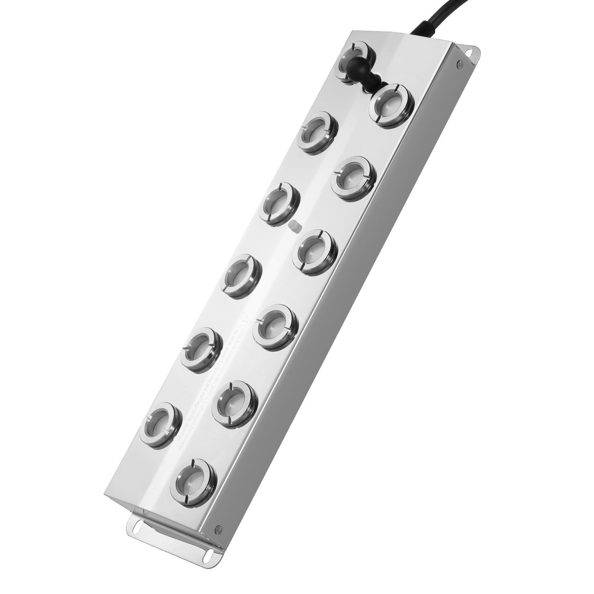 VEVOR Ultrasonic Mist Maker 12 Head, 9000mL/H Ultrasonic Fogger, Mist Maker with 300W IP67 Waterproof Power Supply, Buoy, Replacement Discs, for Pond, Garden, Rockery, Greenhouse, Halloween Decoration