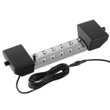 VEVOR Ultrasonic Mist Maker 12 Head, 9000mL/H Ultrasonic Fogger, Mist Maker with 300W IP67 Waterproof Power Supply, Buoy, Replacement Discs, for Pond, Garden, Rockery, Greenhouse, Halloween Decoration - Extra Image