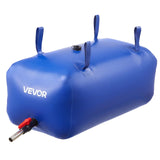 VEVOR Water Storage Bladder 113L Large Capacity Water Bag, Portable & Collapsible Soft Waters Container, Leakproof & Tear-Resistant PVC Emergency Waters Storage Tank for RV Truck & Outdoor Use