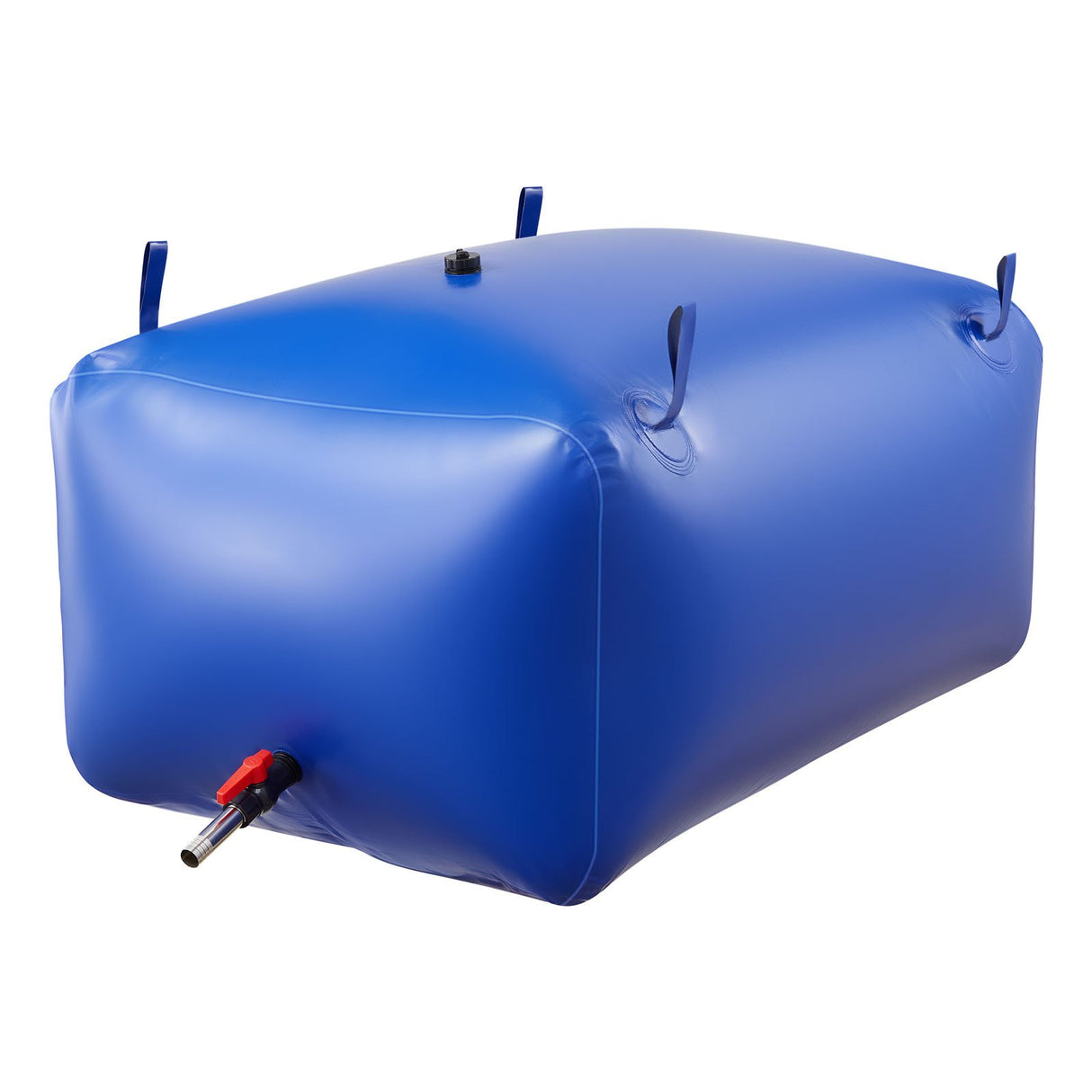 VEVOR Water Storage Bladder 400L Large Capacity Water Bag, Portable & Collapsible Soft Waters Container, Leakproof & Tear-Resistant PVC Emergency Waters Storage Tank for RV Truck & Outdoor Use