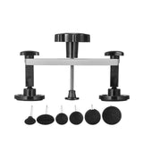 VEVOR 25 PCS Dent Removal Kit, Auto Body Paintless Dent Removal Tools Kit with Bridge Puller, Puller Tabs, Hot Melt Glue Gun, Glue Sticks, Dent Puller Kit for Auto Body Dents, and Other Metal Surface - Extra Image