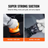 VEVOR 3PCS Car Body Dent Puller Suction Repair Pull Ding Remover Sucker Cup Tool - Side View