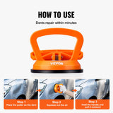 VEVOR 3PCS Car Body Dent Puller Suction Repair Pull Ding Remover Sucker Cup Tool - 45-Degree Angle
