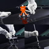 VEVOR 69 PCS Dent Repair Kit, Auto Car Body Paintless Dent Removal Tool Kit, Golden Lifter, Bridge Puller, Slide Hammer Tool Kit for Automobile Body, Washing Machine, Refrigerator - Low Angle