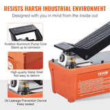 VEVOR Air Hydraulic Pump, 10,000 PSI 1/2 Gal Reservoir, NPT 3/8