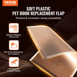 VEVOR Pet Door Replacement Flap 20.96 x 31.12 cm Compatible with VEVOR Pet Door - Front View